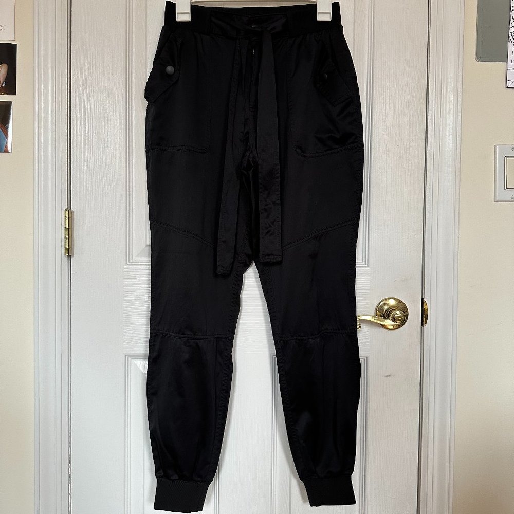 A&F Satin Jogger Trousers